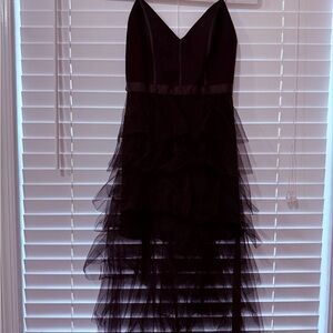 Vietnamese Designer Brand - Elpis Clothing. Black Tiered Dress